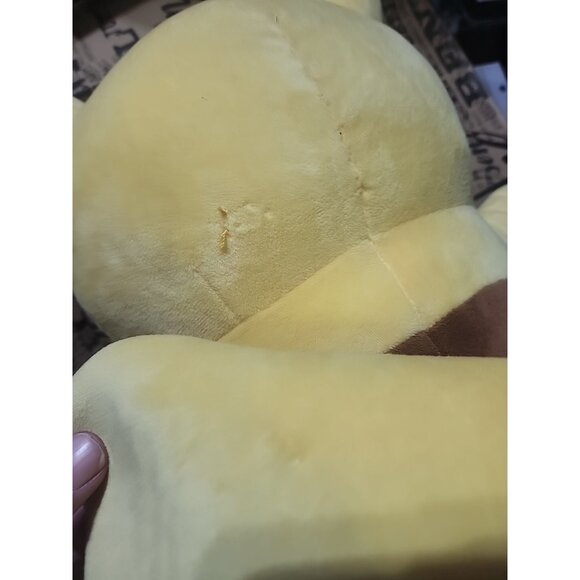 Pokemon Pikachu Center Original Plush Toy Smile Large 18” Inches Yellow NO TAGS - Picture 4 of 4